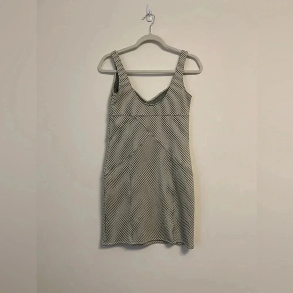 Intimately Free People Slip Dress Large green polka  dots pin up feminine 60s - Picture 5 of 6